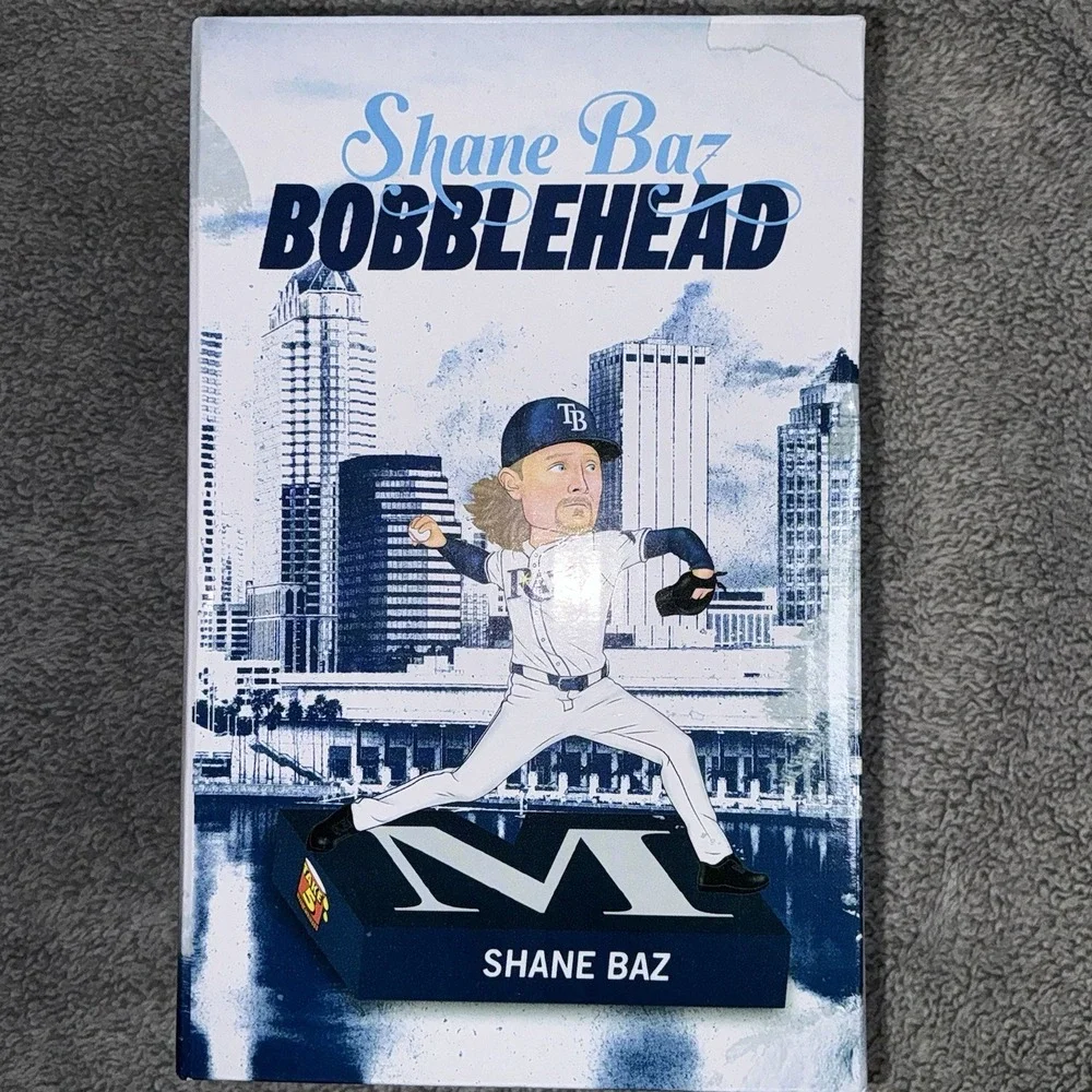 Shane Baz Tampa Bay Rays Bobblehead‎ SGA 6/19/2025 Wizard Of Baz